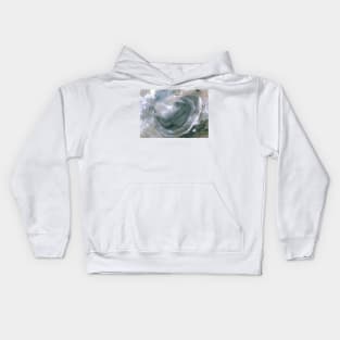 Lake Lop Nur, satellite image (E610/0122) Kids Hoodie